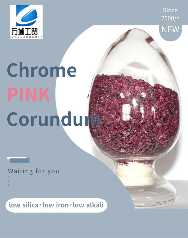 Factory Cheap Ruby Pink Fused Alumina Abrasive Grain