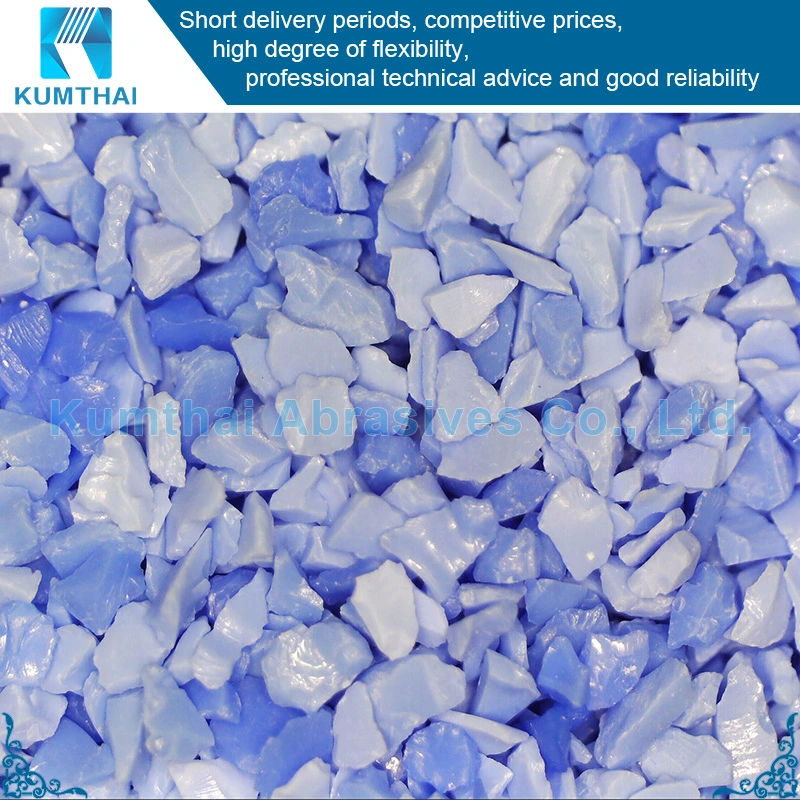 Blue Ceramic Abrasive Grains (CA) for Abrasive Grinding Wheels